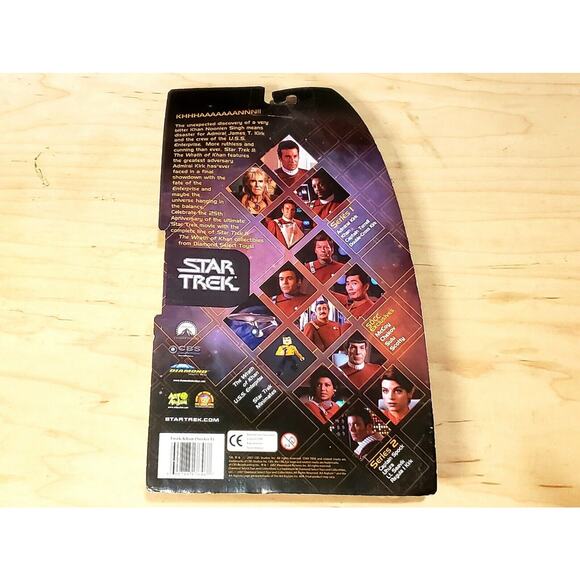 🛸⭐ Star Trek II Wrath Of Kahn - Kahn Noonien Singh figure by Diamond Select ⭐🛸 - Picture 3 of 3